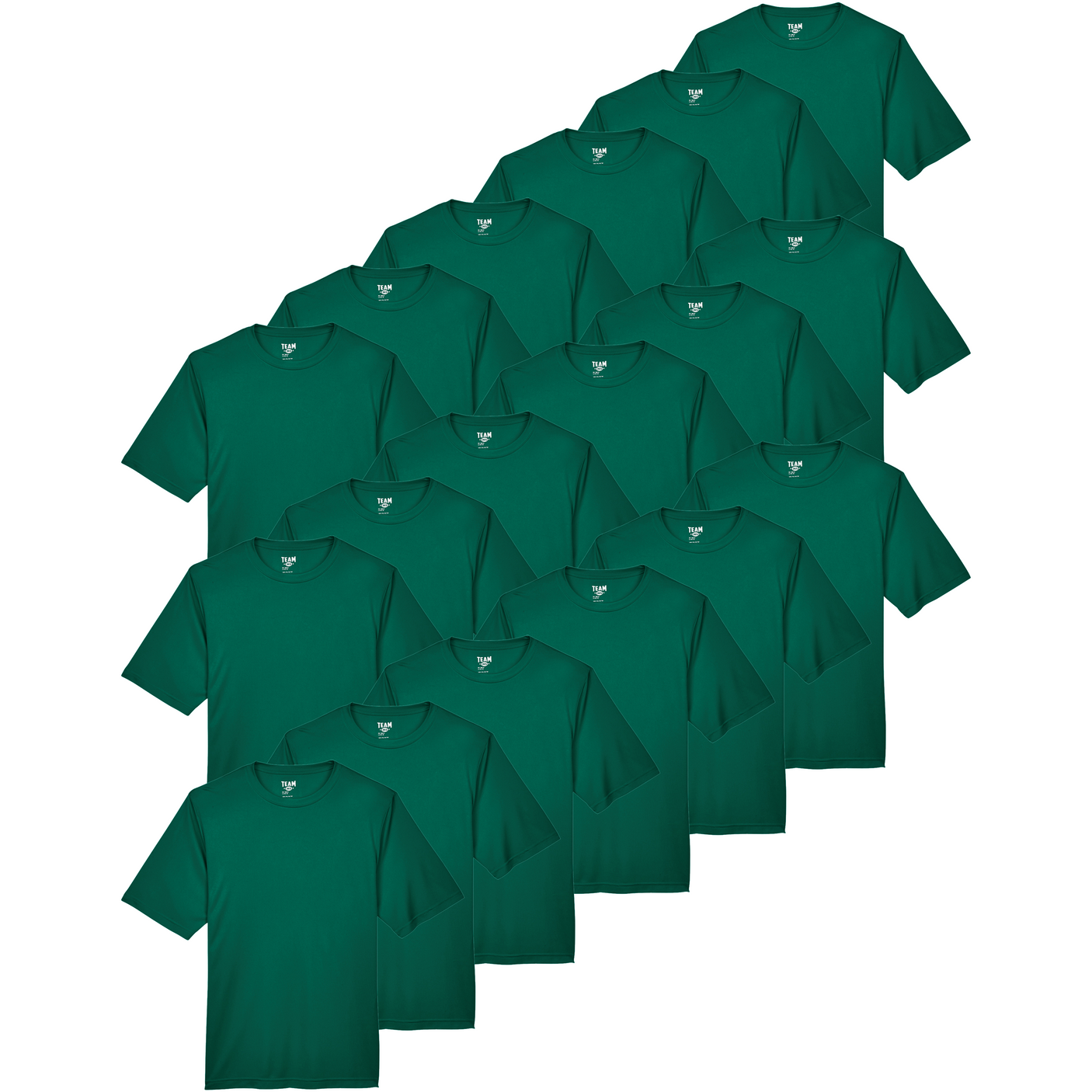 Team®365™ Men's SS Wholesale - Forest Green