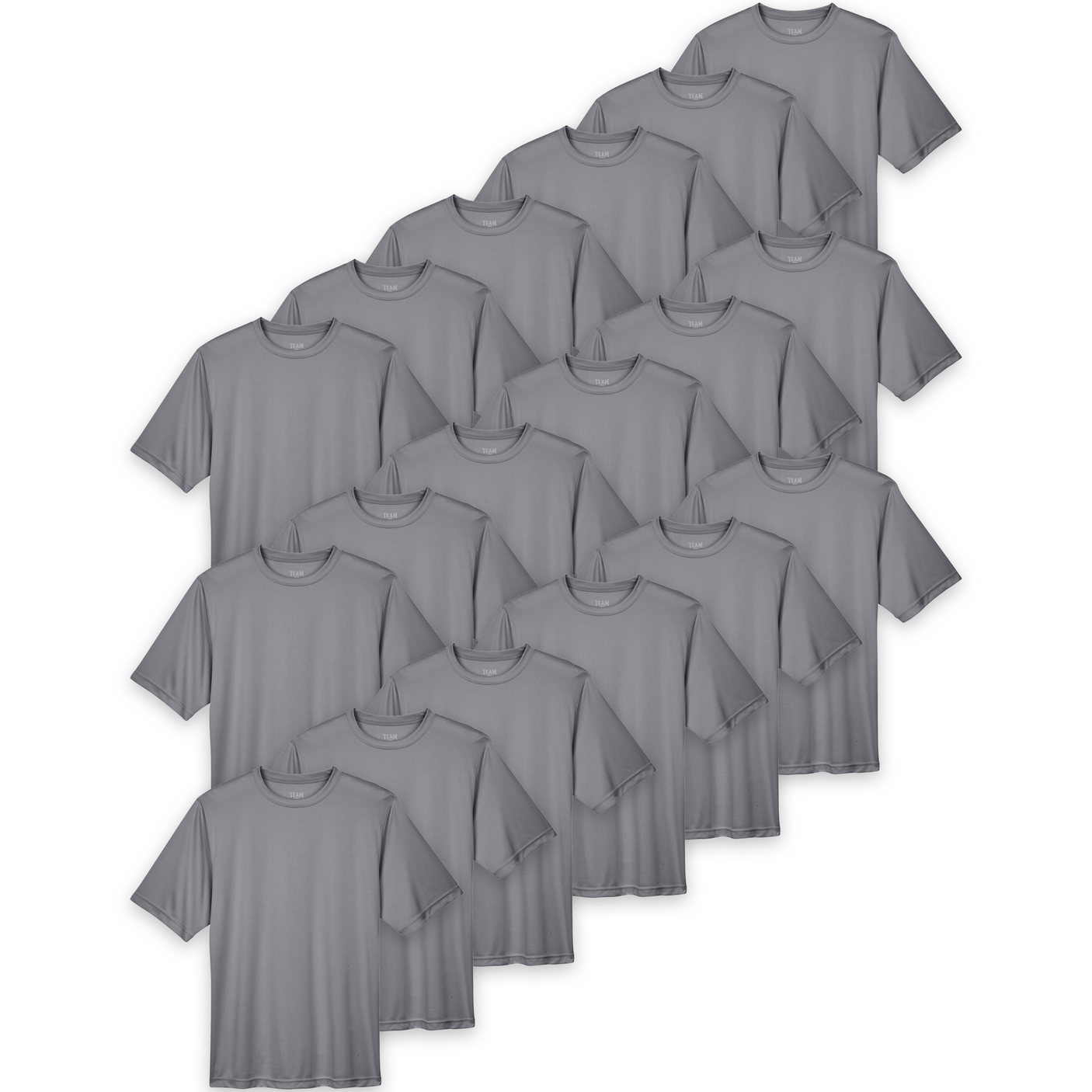 Team®365™ Men's SS Wholesale - Sports Graphite