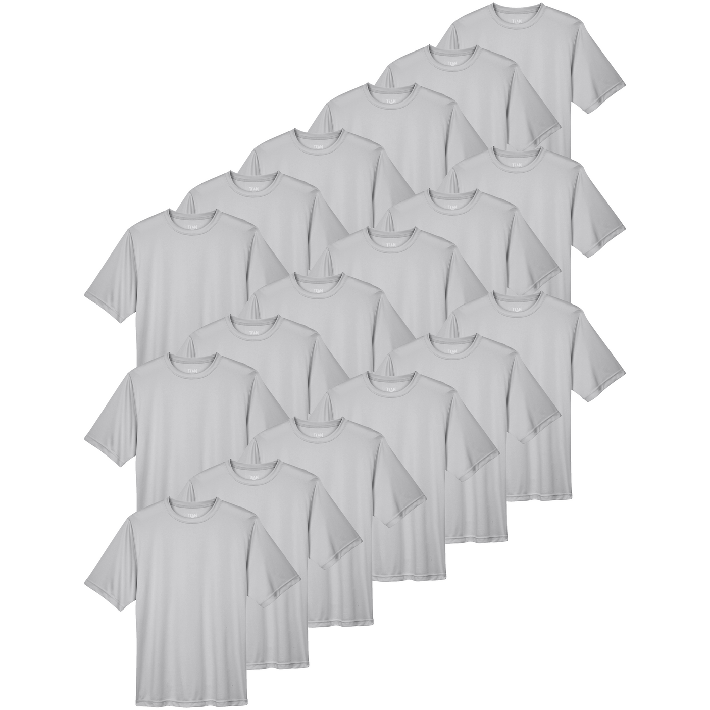 Team®365™ Men's SS Wholesale - Sports Silver