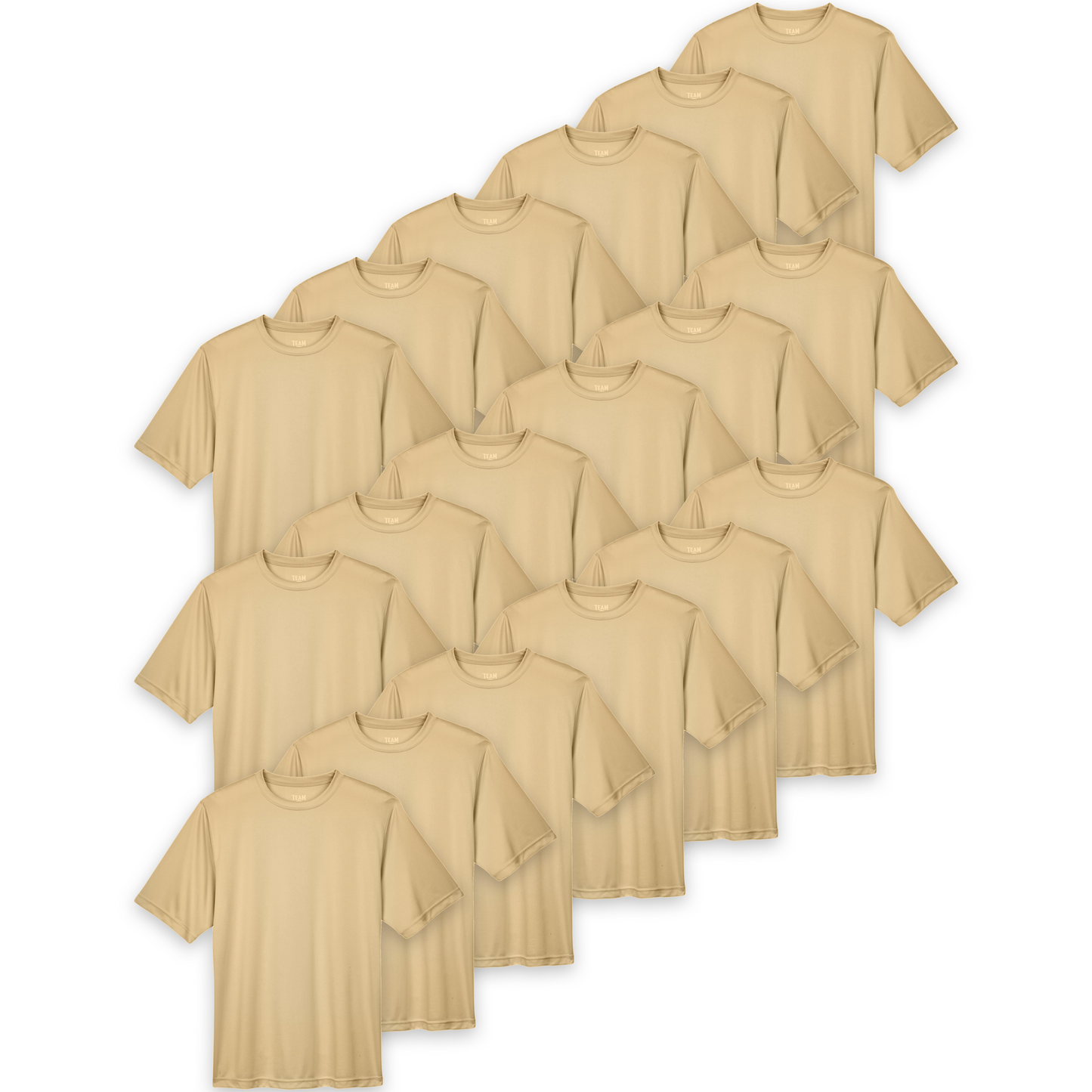Team®365™ Men's SS Wholesale - Tan