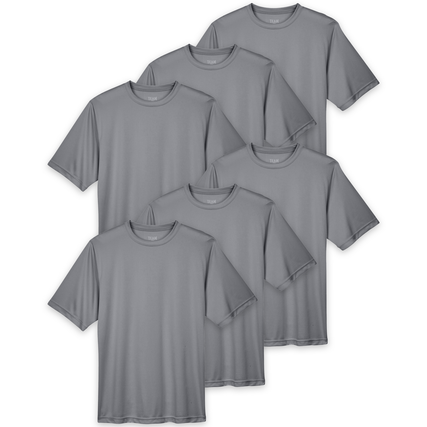 Team®365™ Men's SS Wholesale - Sports Graphite