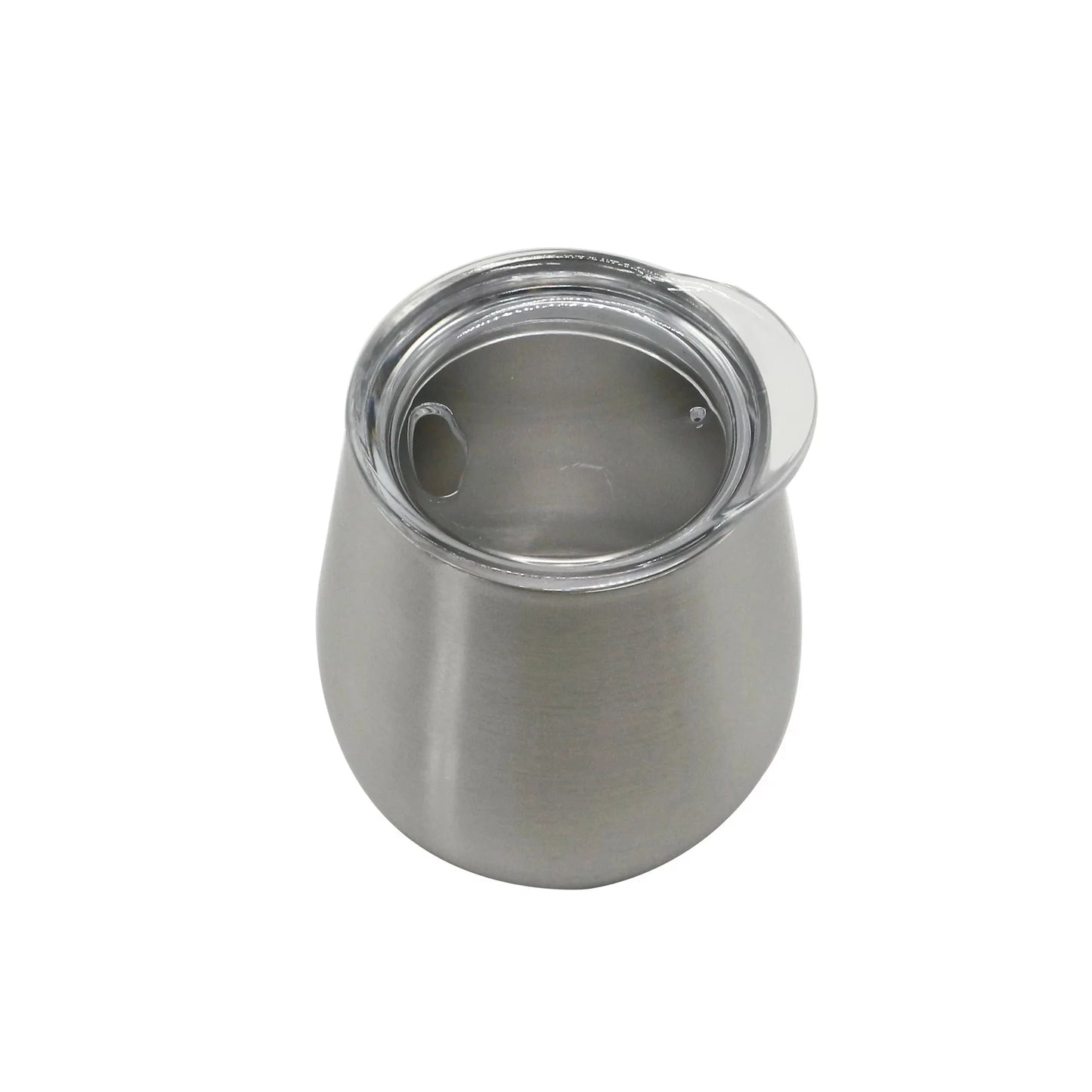10 oz Teardrop Wine Stainless Steel Tumbler