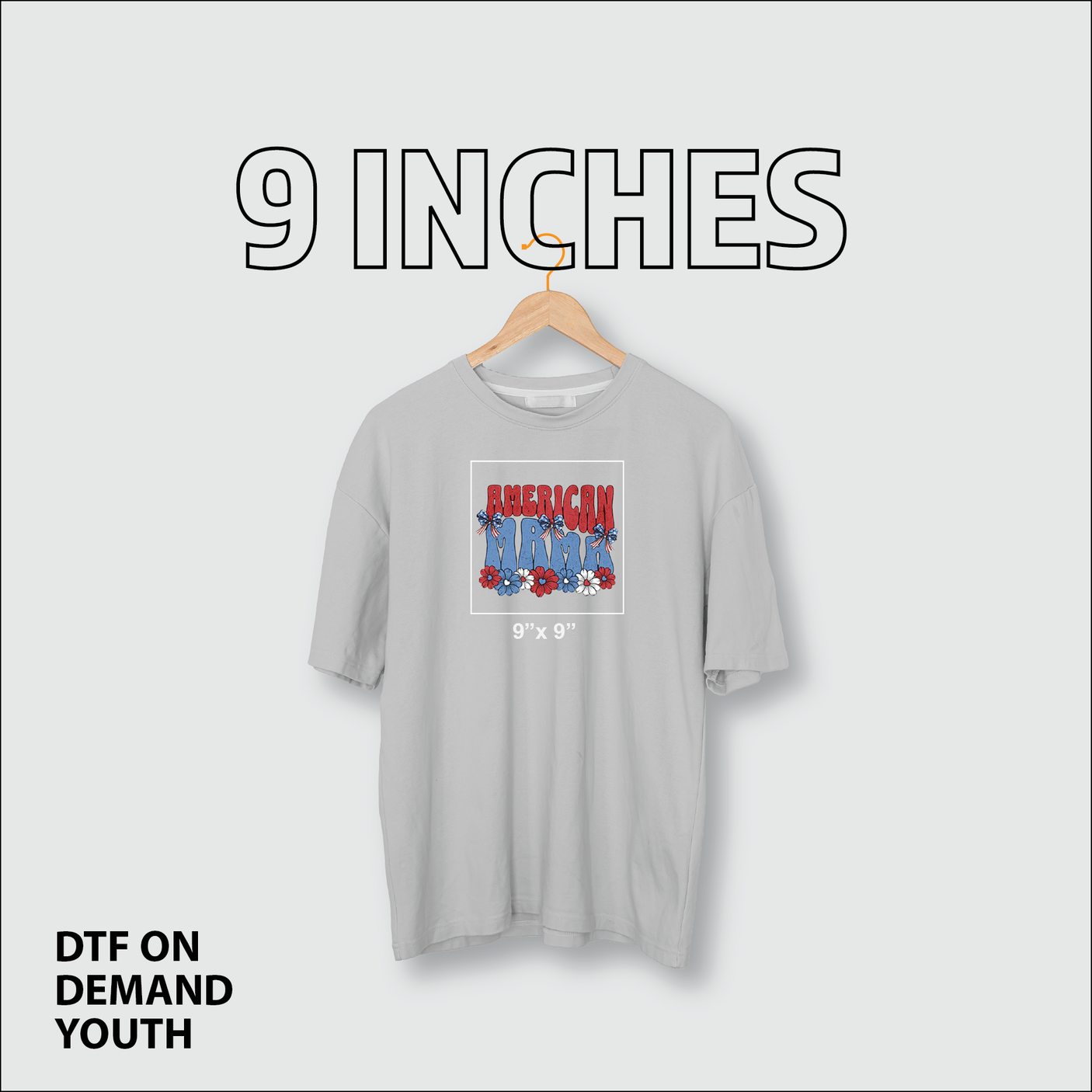 DTF on Demand Youth (9 Inches)