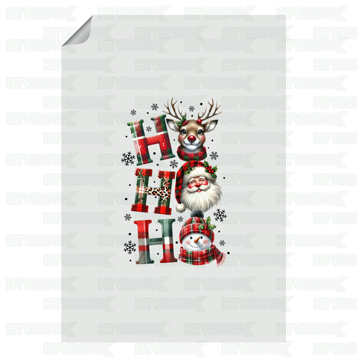 Christmas DTF Prints - Ho Ho Ho