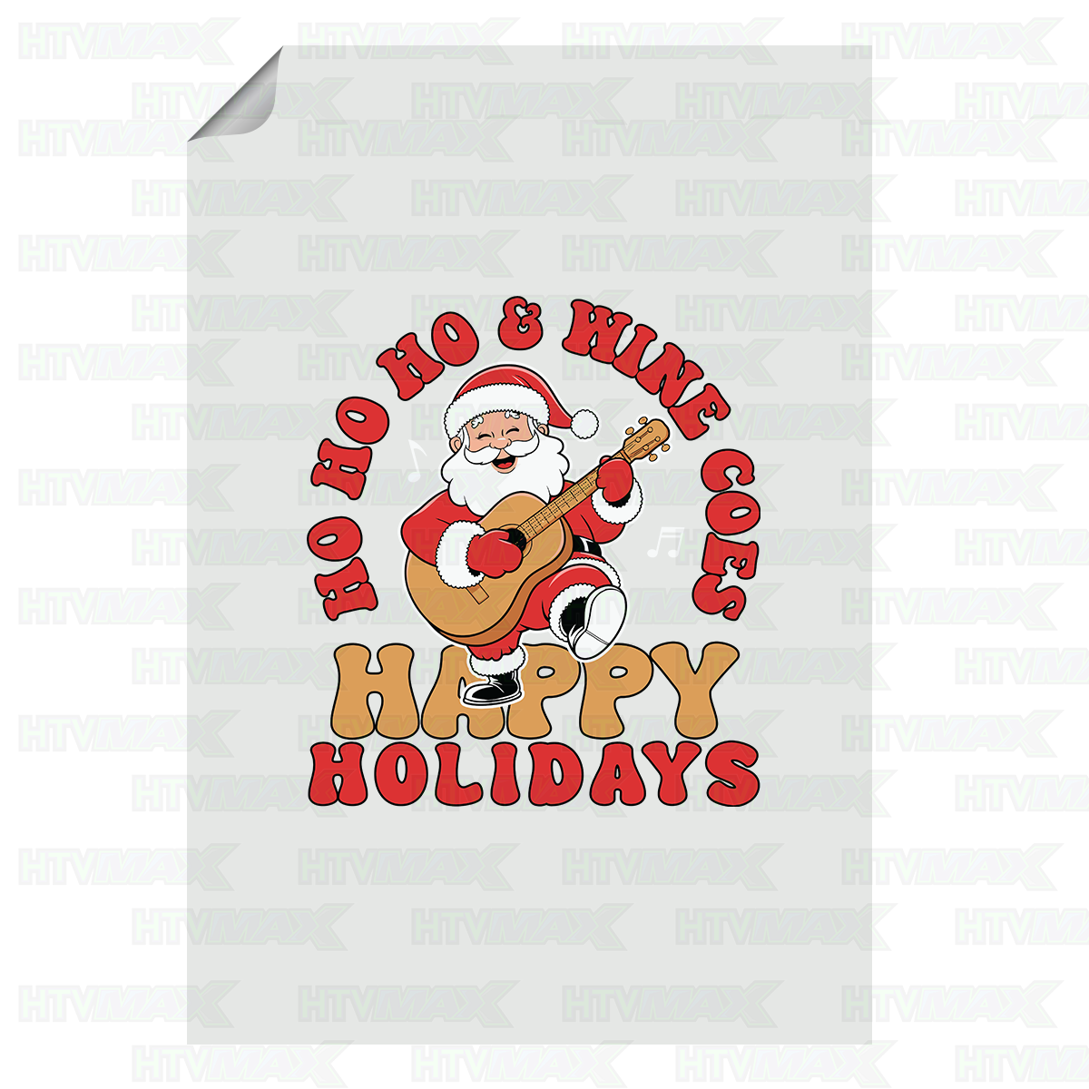 Christmas DTF Prints - Happy Holidays