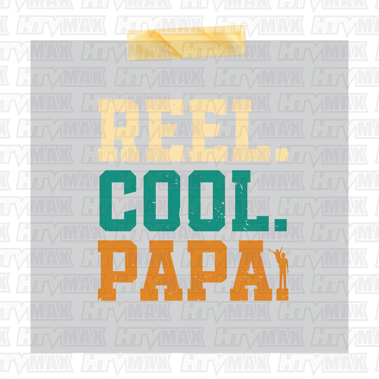 Father's Day DTF Prints - Reel Cool Papa