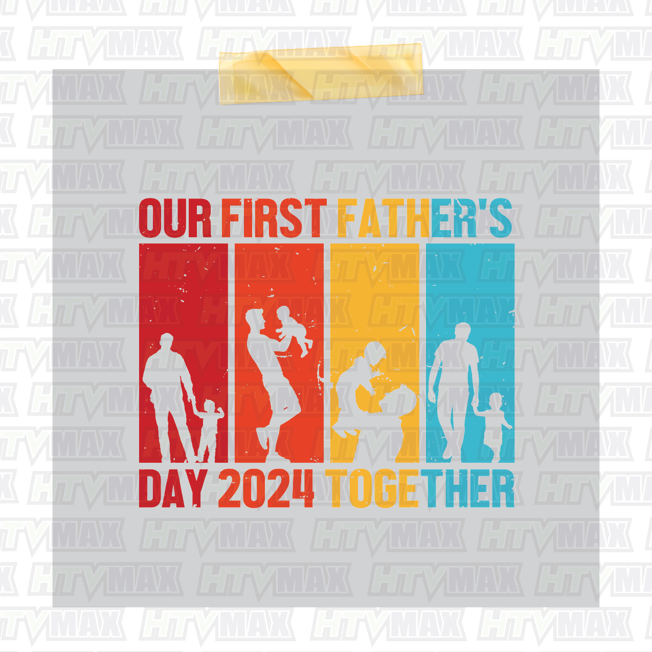 Father's Day DTF Prints - First Father's Day