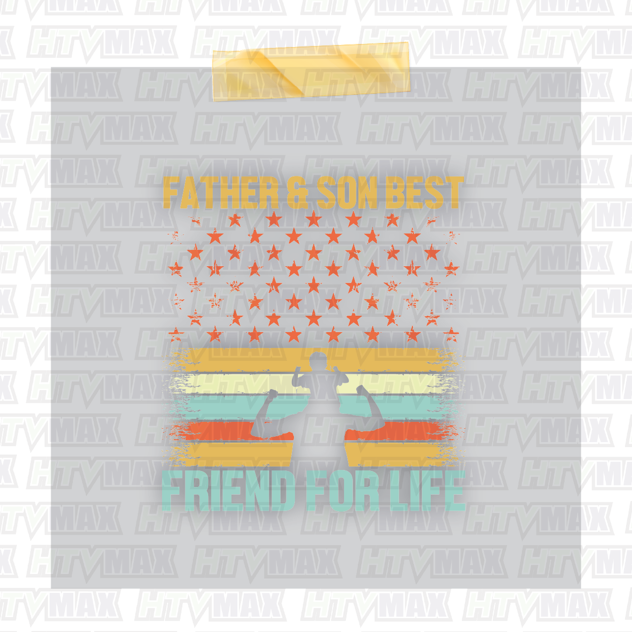 Father's Day DTF Prints - Father & Son Best Friend For Life