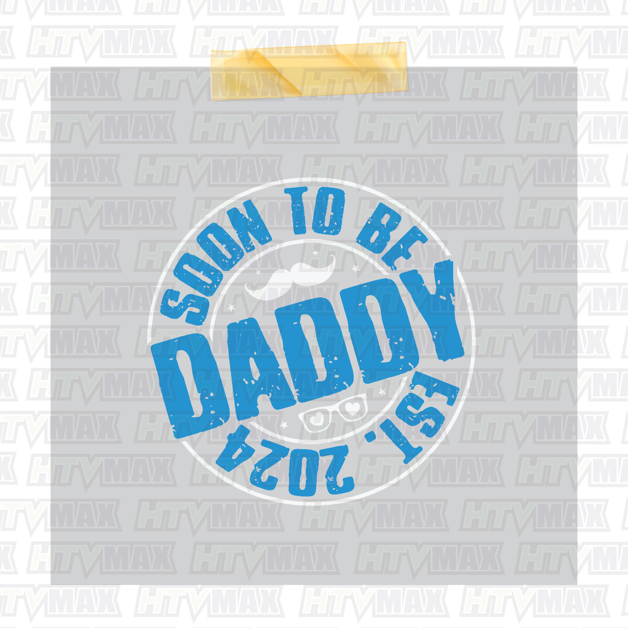 Father's Day DTF Prints - Soon To Be Daddy Est. 2024