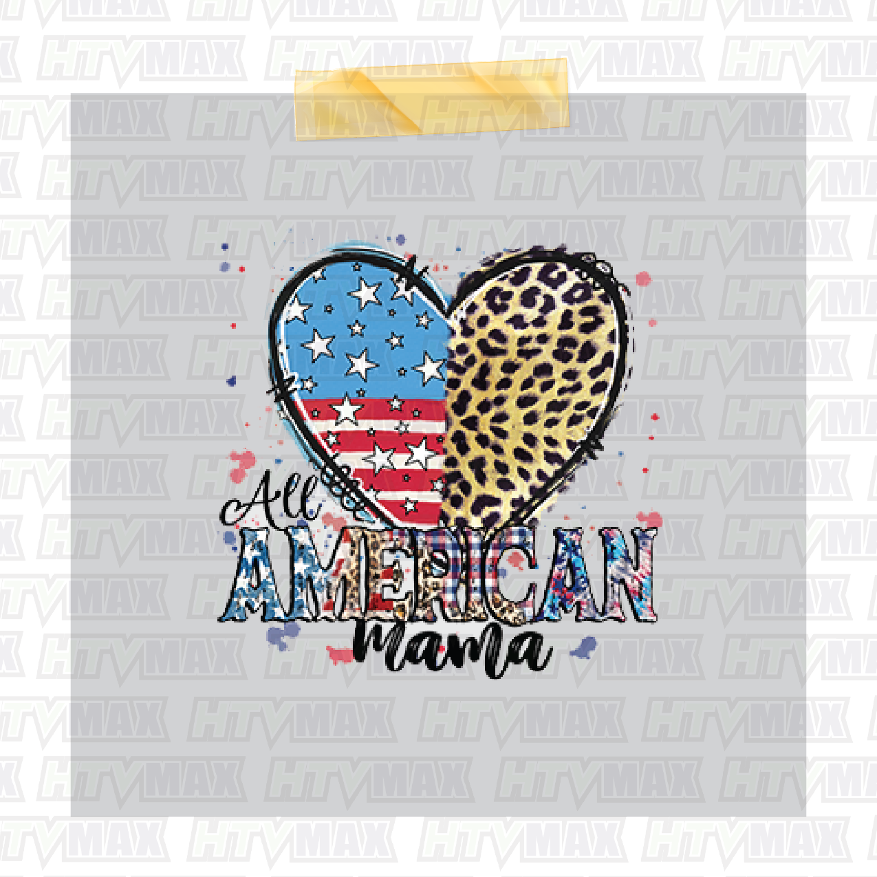 4TH of July DTF Prints - All American Mama