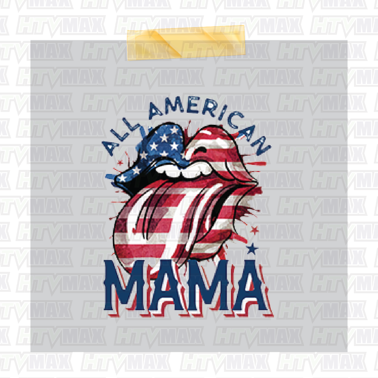 4TH of July DTF Prints - All American Mama 2