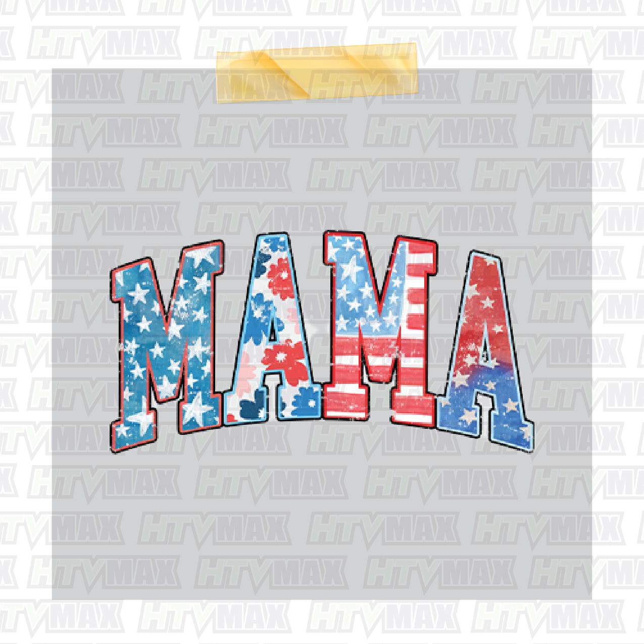 4TH of July DTF Prints - Mama 3