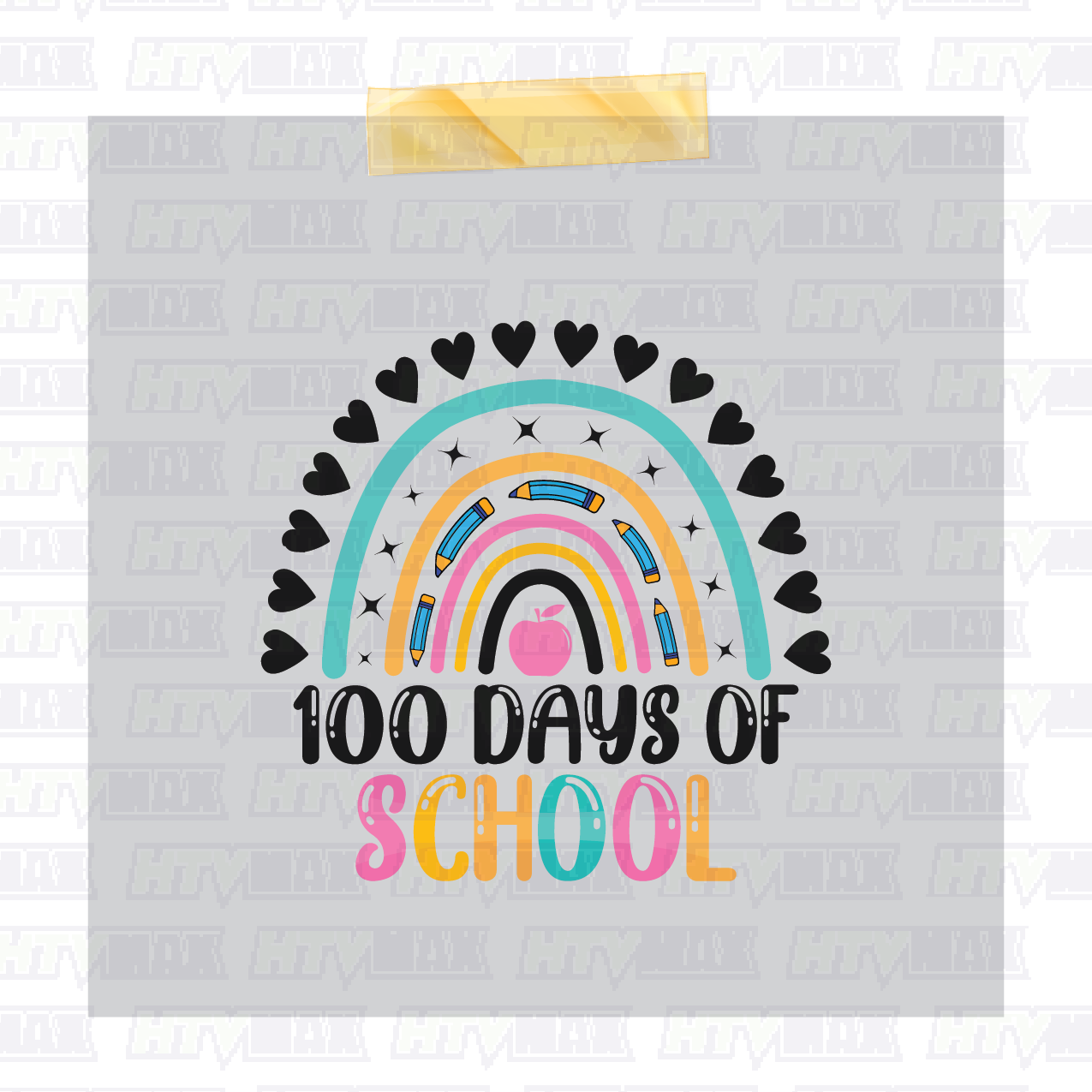 100 Days of School DTF Prints - 100 Days Of School 3