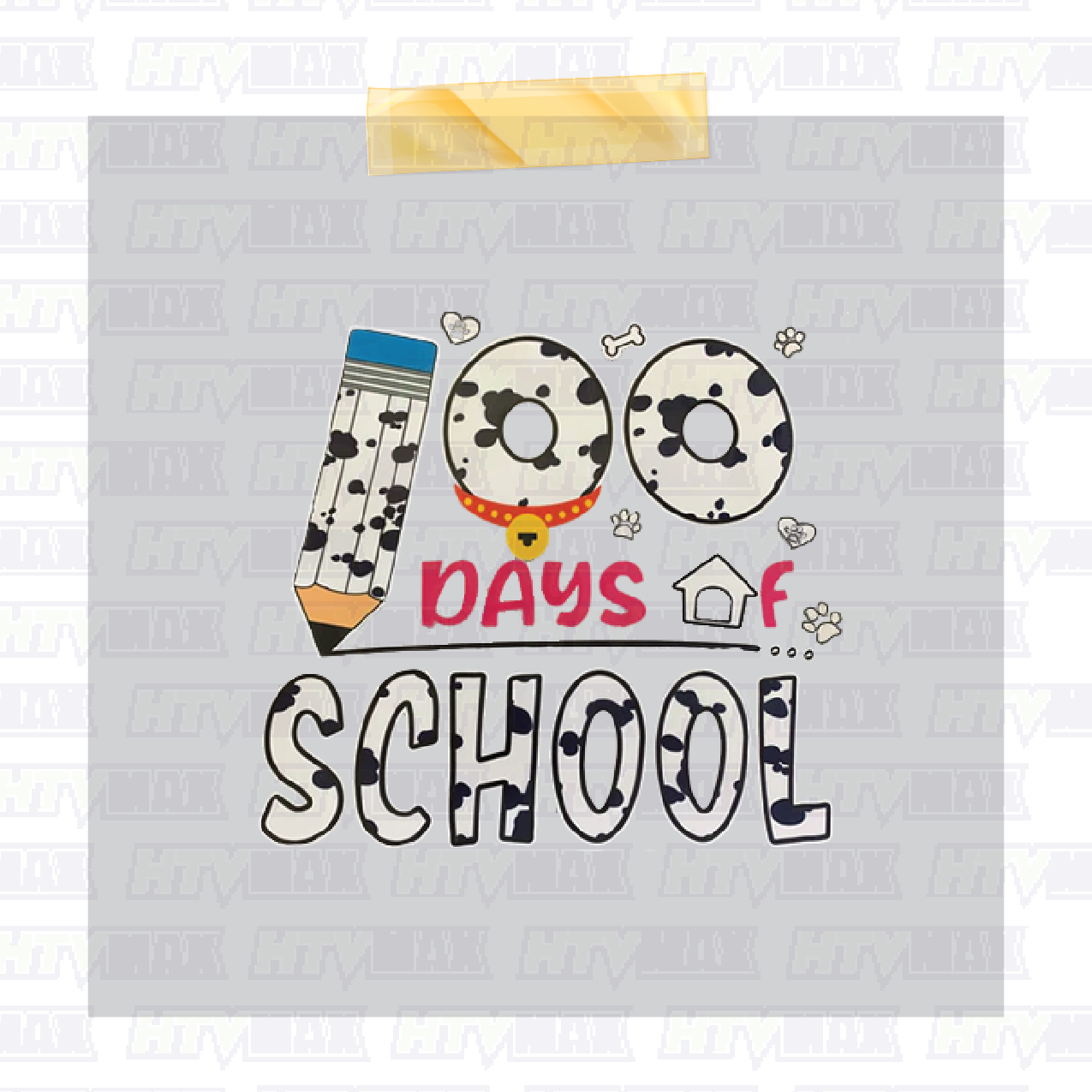 100 Days of School DTF Prints - 100 Days Of School 4