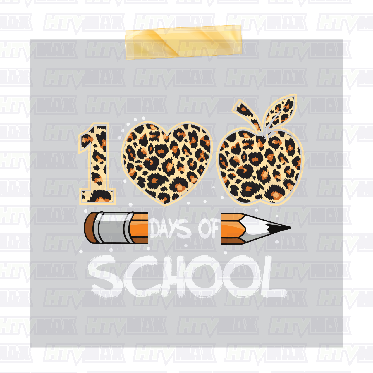 100 Days of School DTF Prints - 100 Days Of School 5