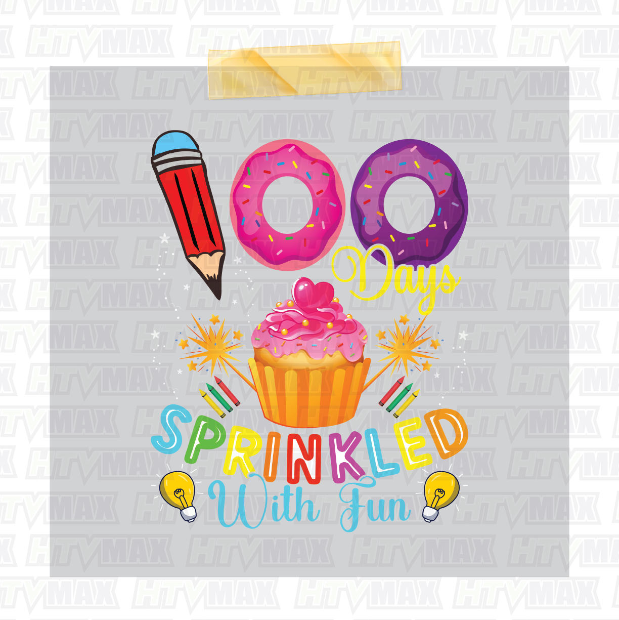 100 Days of School DTF Prints - Sprinkled With Fun