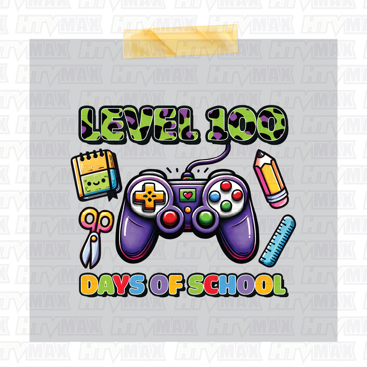 100 Days of School DTF Prints - Level 100 Days Of School 2