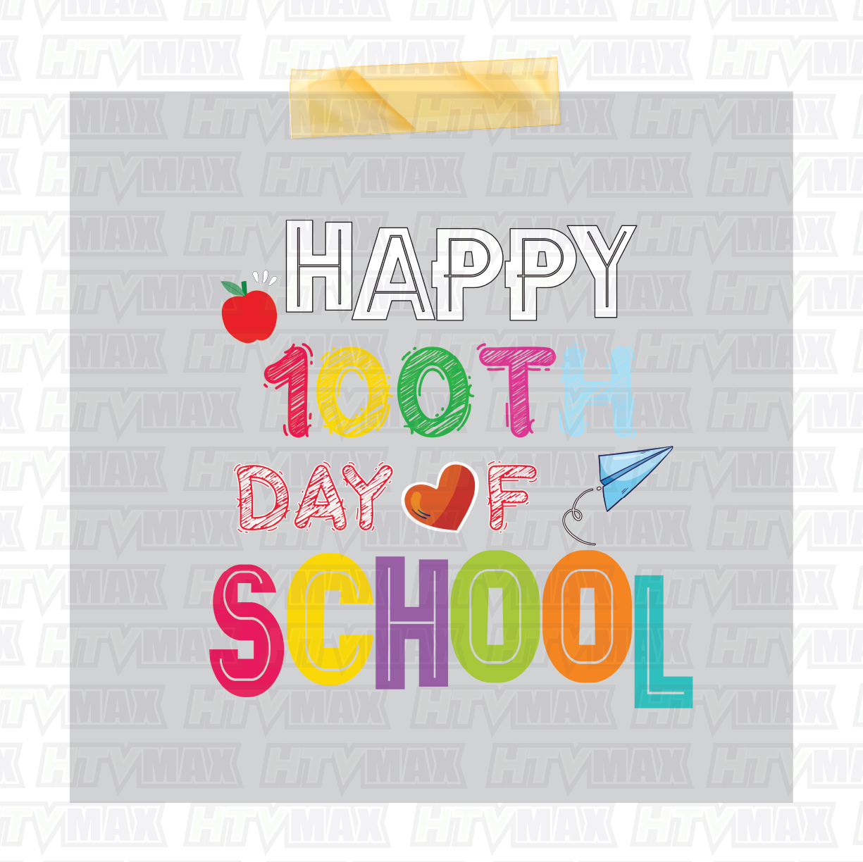 100 Days of School DTF Prints - 100TH Day Of School 2
