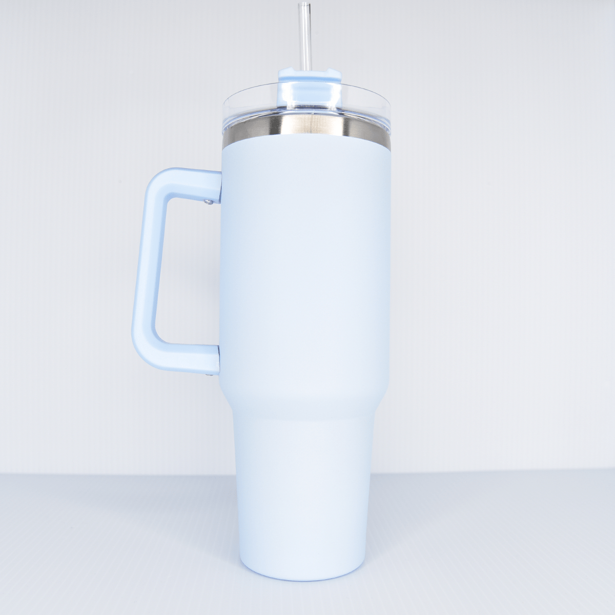 Sky Blue Travel Tumbler