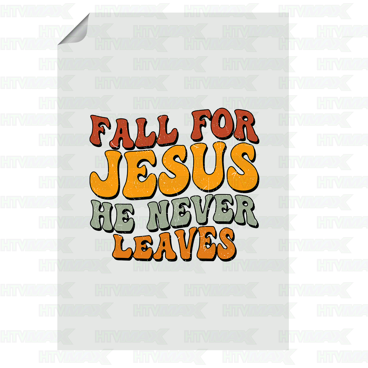 Thanksgiving DTF Prints - Fall For Jesus