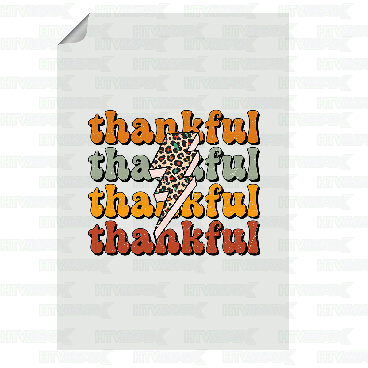 Thanksgiving DTF Prints - Thankful 6