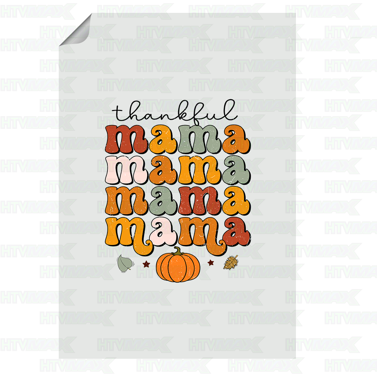 Thanksgiving DTF Prints - Thankful MAMA