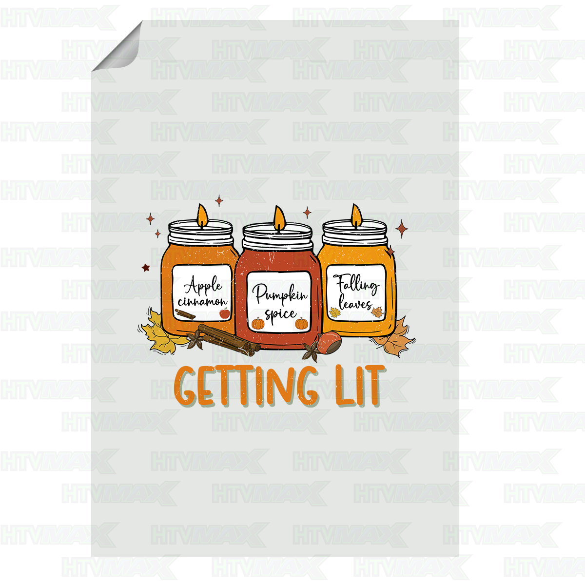 Thanksgiving DTF Prints - Getting Lit