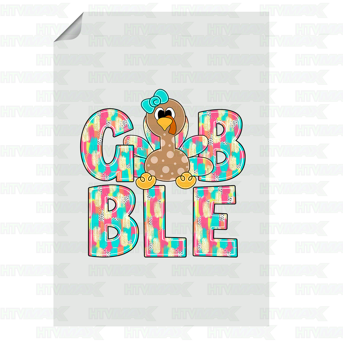 Thanksgiving DTF Prints - Gobble