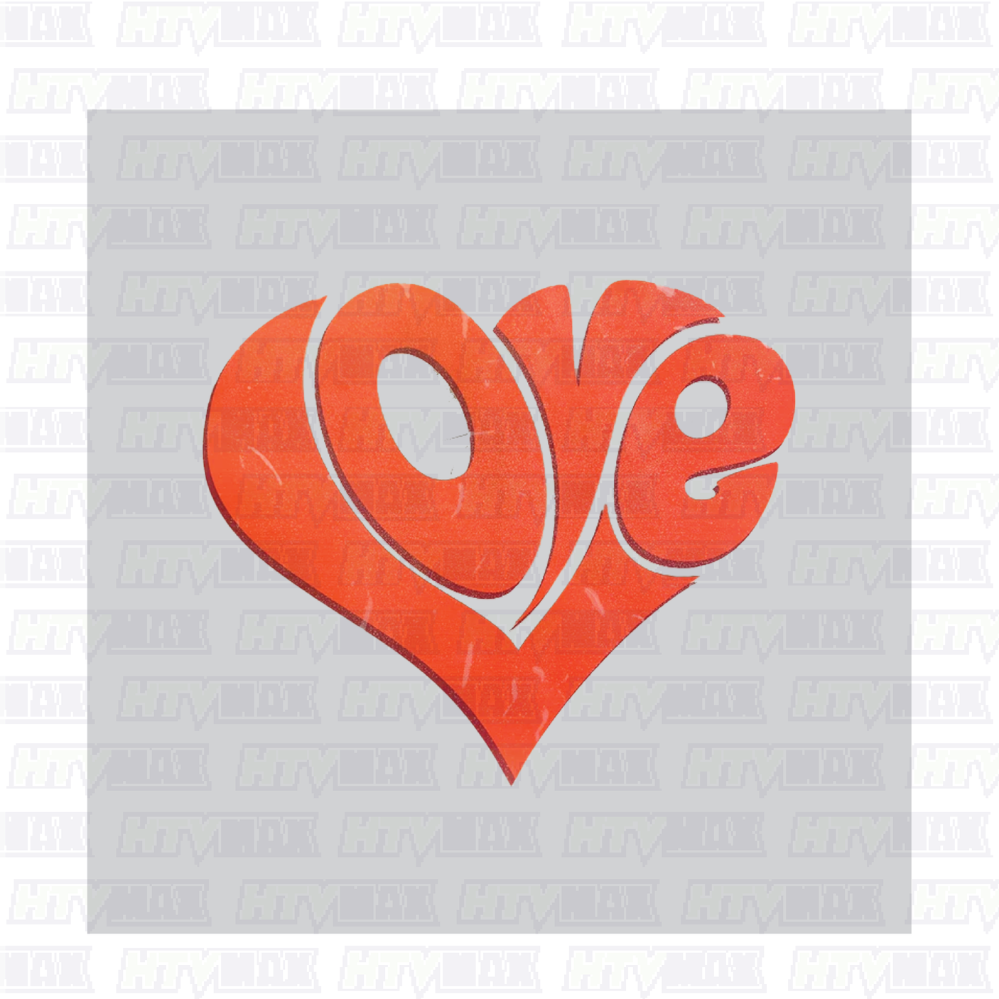 Valentines DTF Prints - Love Heart