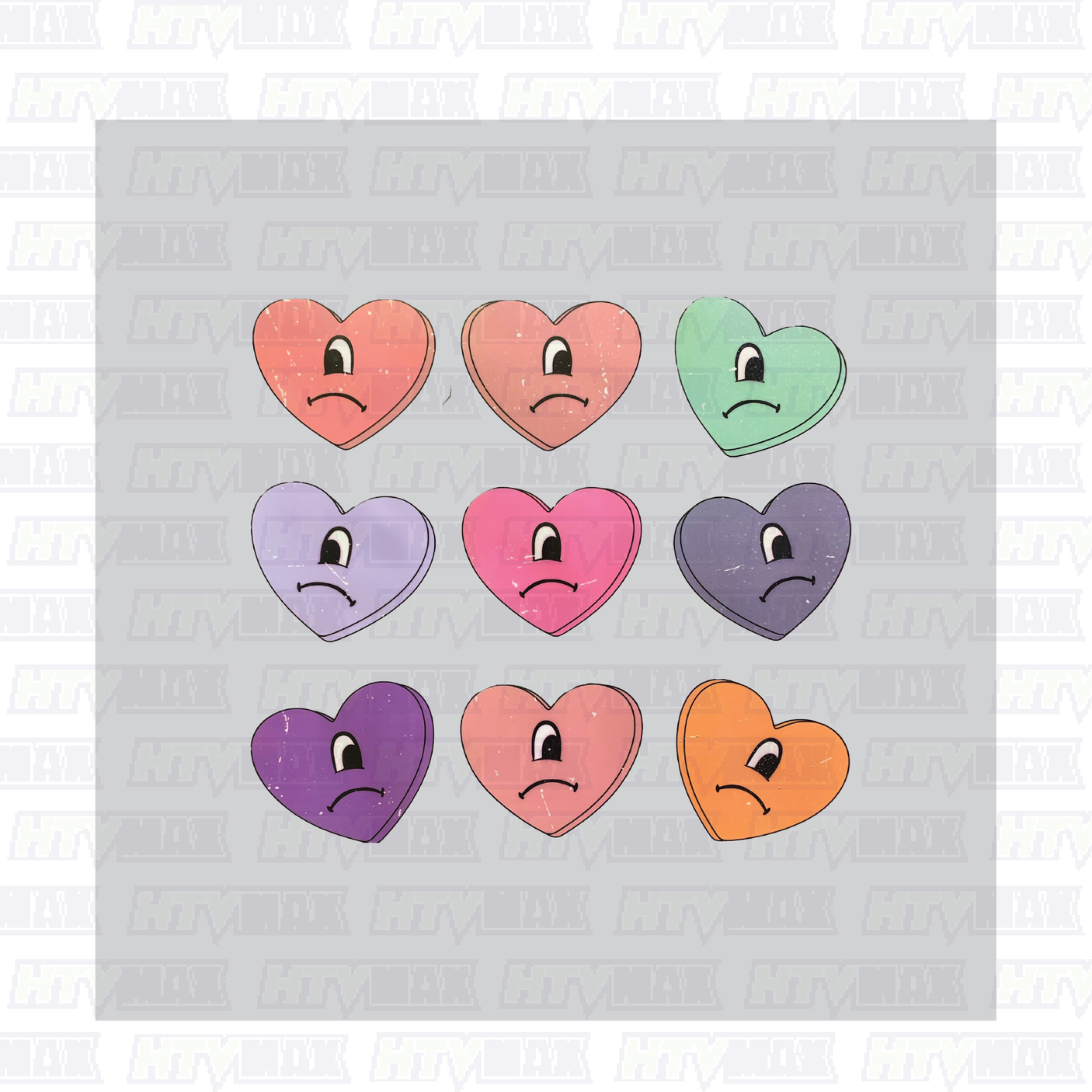 Valentines DTF Prints - Hearts