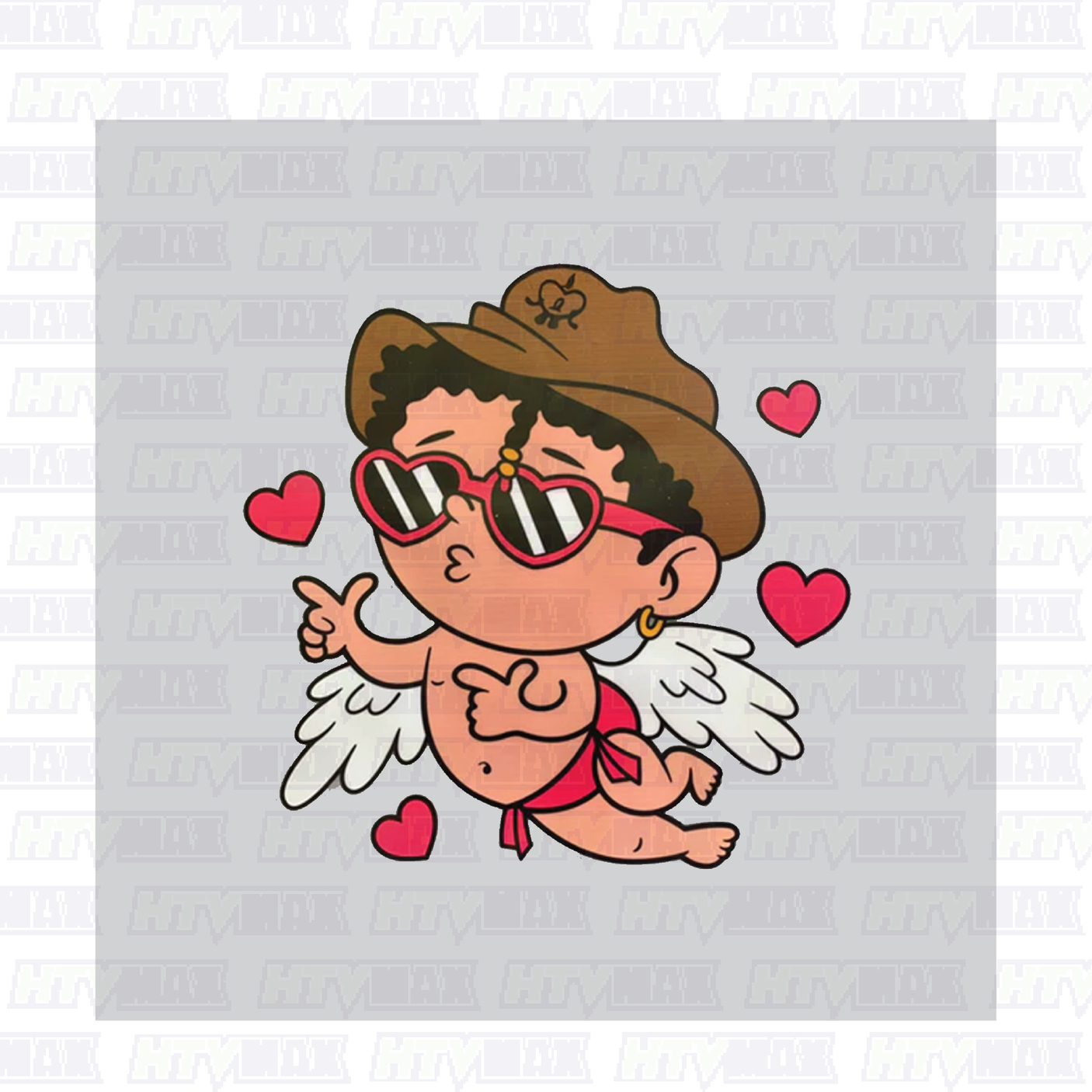 Valentines DTF Prints - Bad Cupid