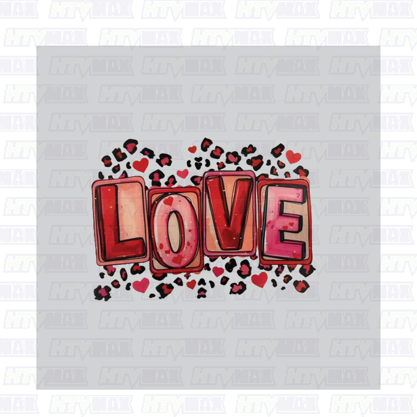Valentines DTF Prints - LOVE