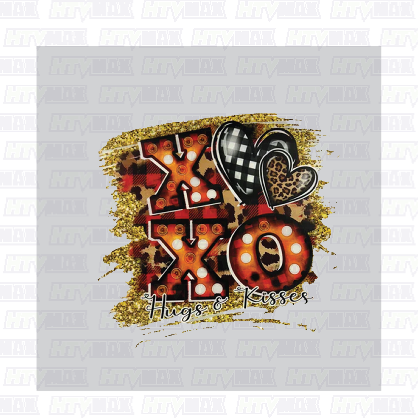 Valentines DTF Prints - XOXO 4