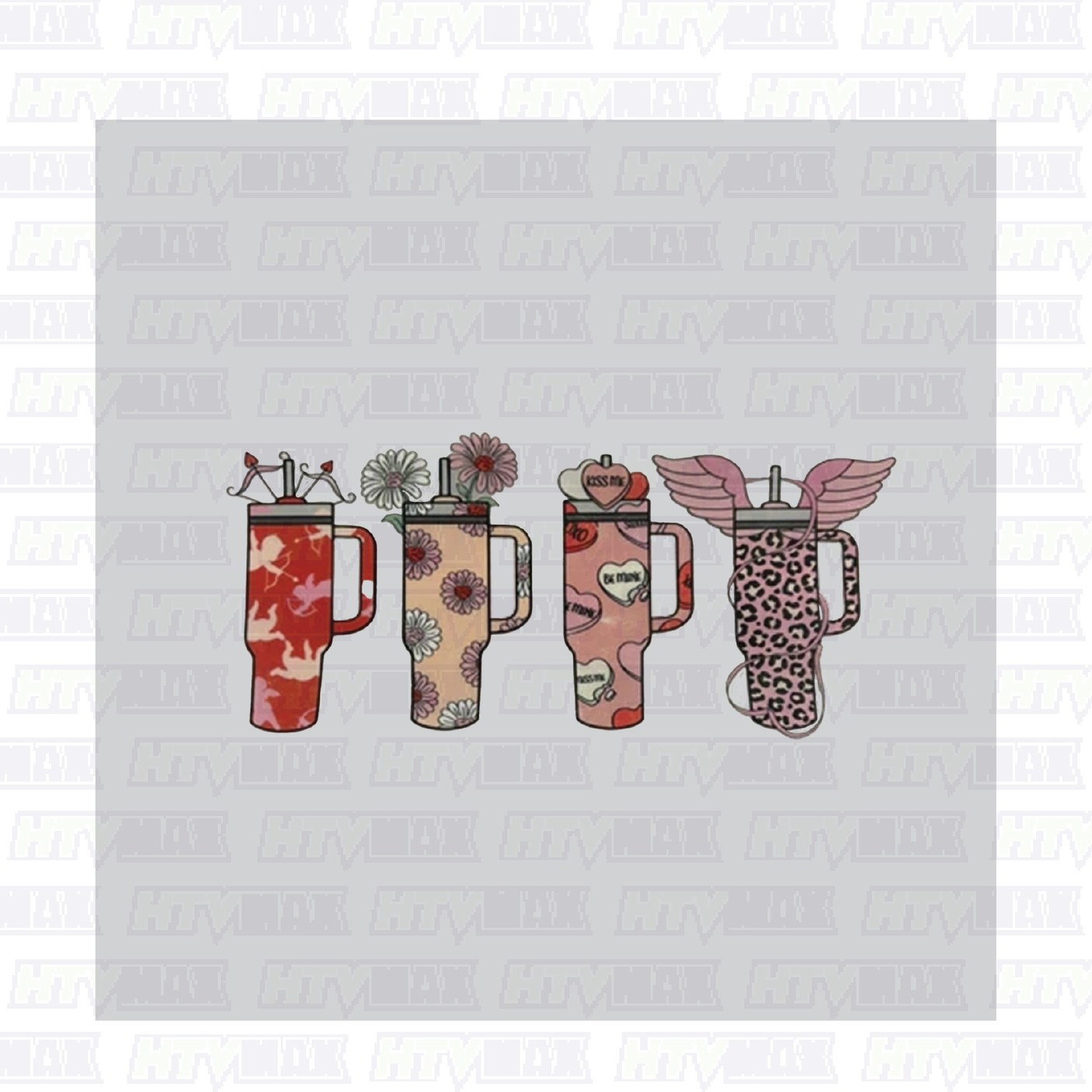 Valentines DTF Prints - Tumblers