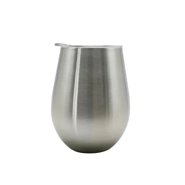 10 oz Teardrop Wine Stainless Steel Tumbler