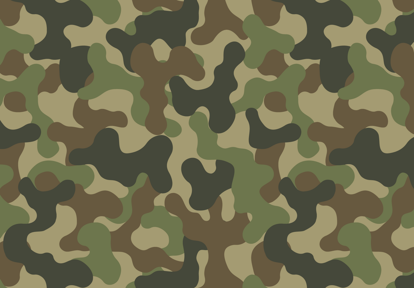 Army Green Camo 12x18