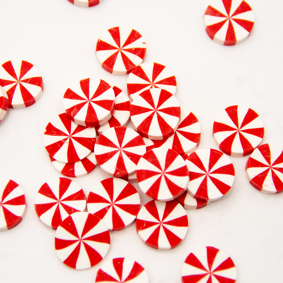 Big Spearmint Candy Clay Shapes