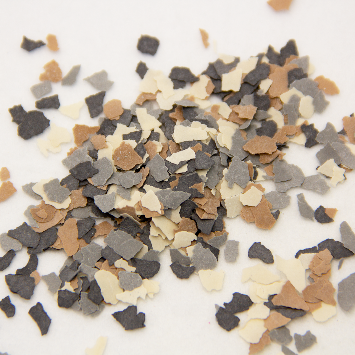 Light Camo Clay Shapes