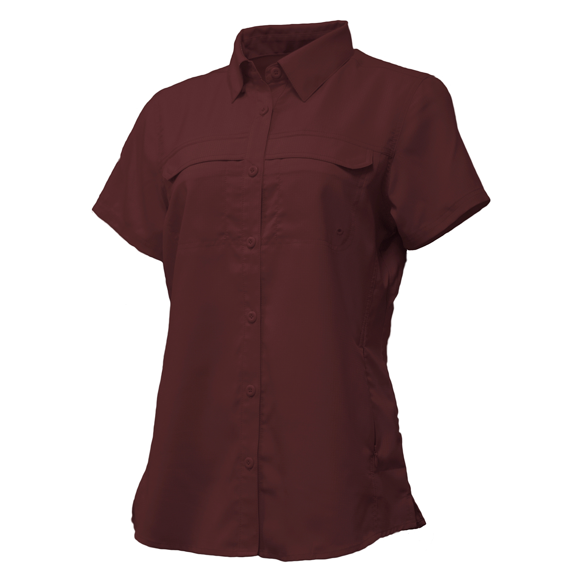 BAW® Women's Short Sleeve - Maroon
