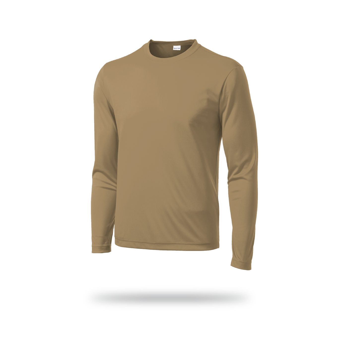 Sport-Tek® Men's - Long Sleeve Coyote Brown