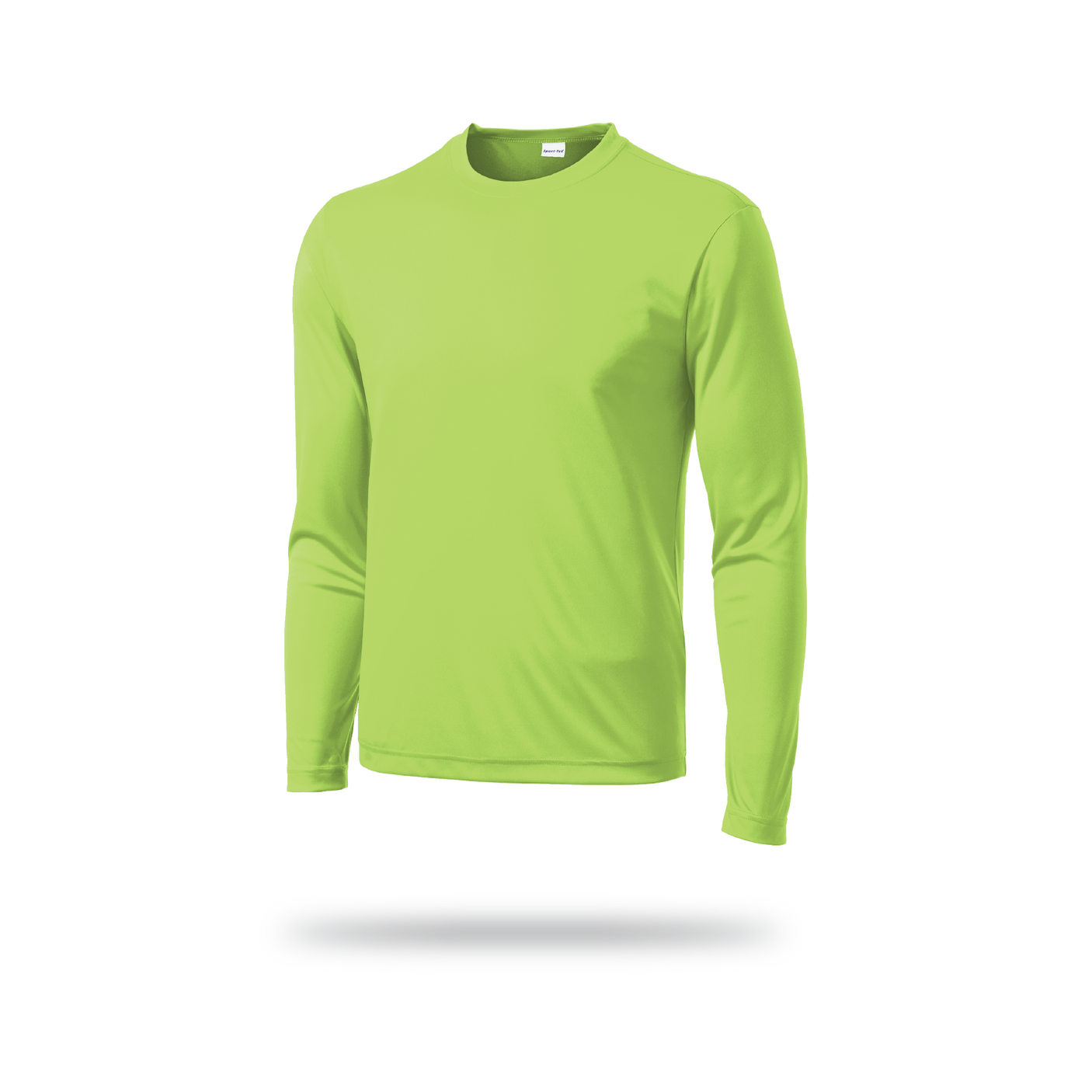 Sport-Tek® Men's - Long Sleeve Lime Shock