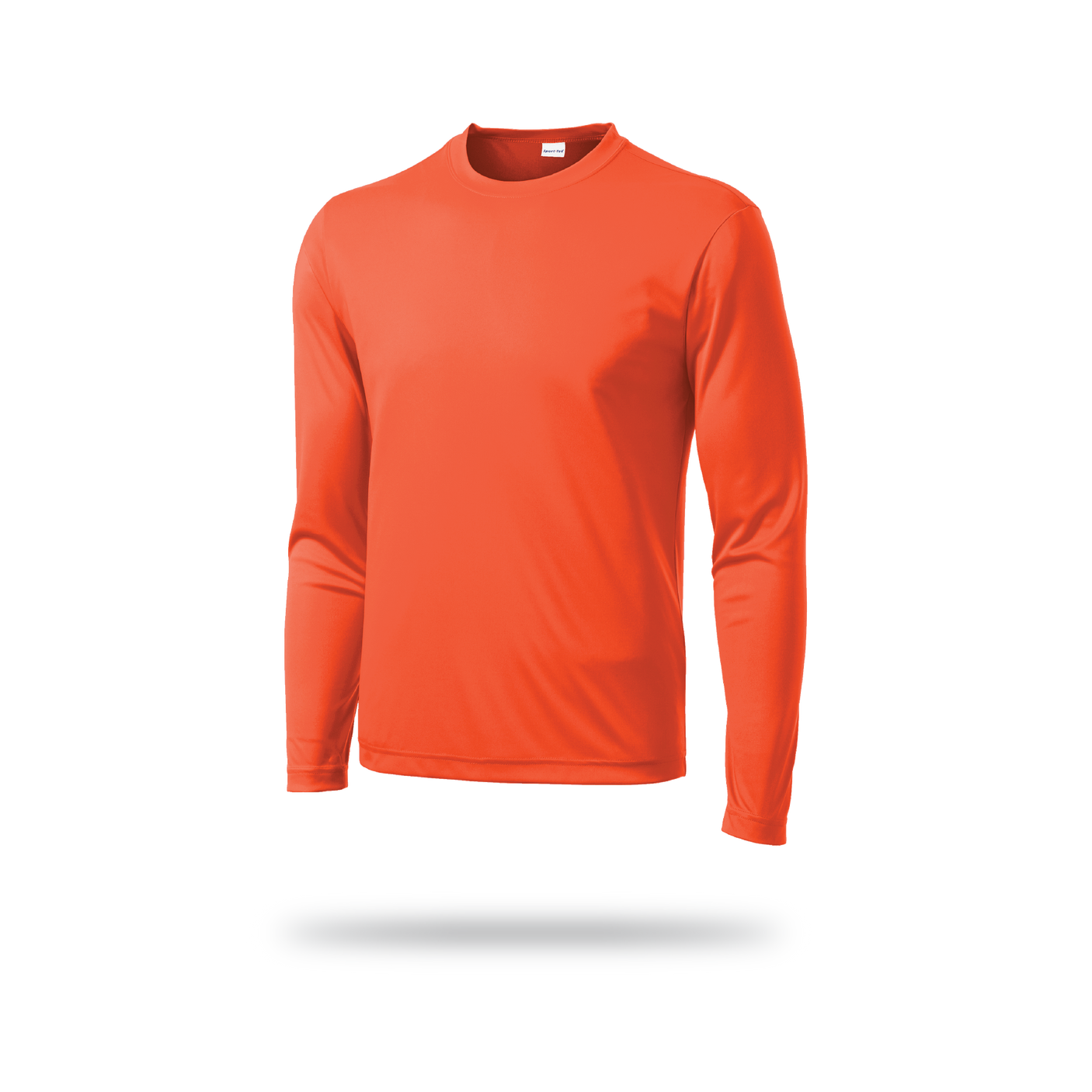 Sport-Tek® Men's - Long Sleeve Neon Orange
