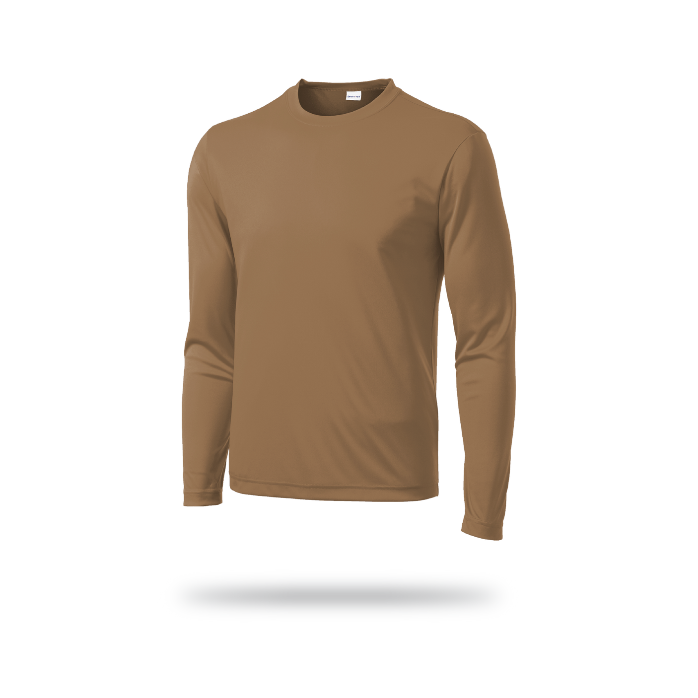 Sport-Tek® Men's - Long Sleeve Woodland Brown