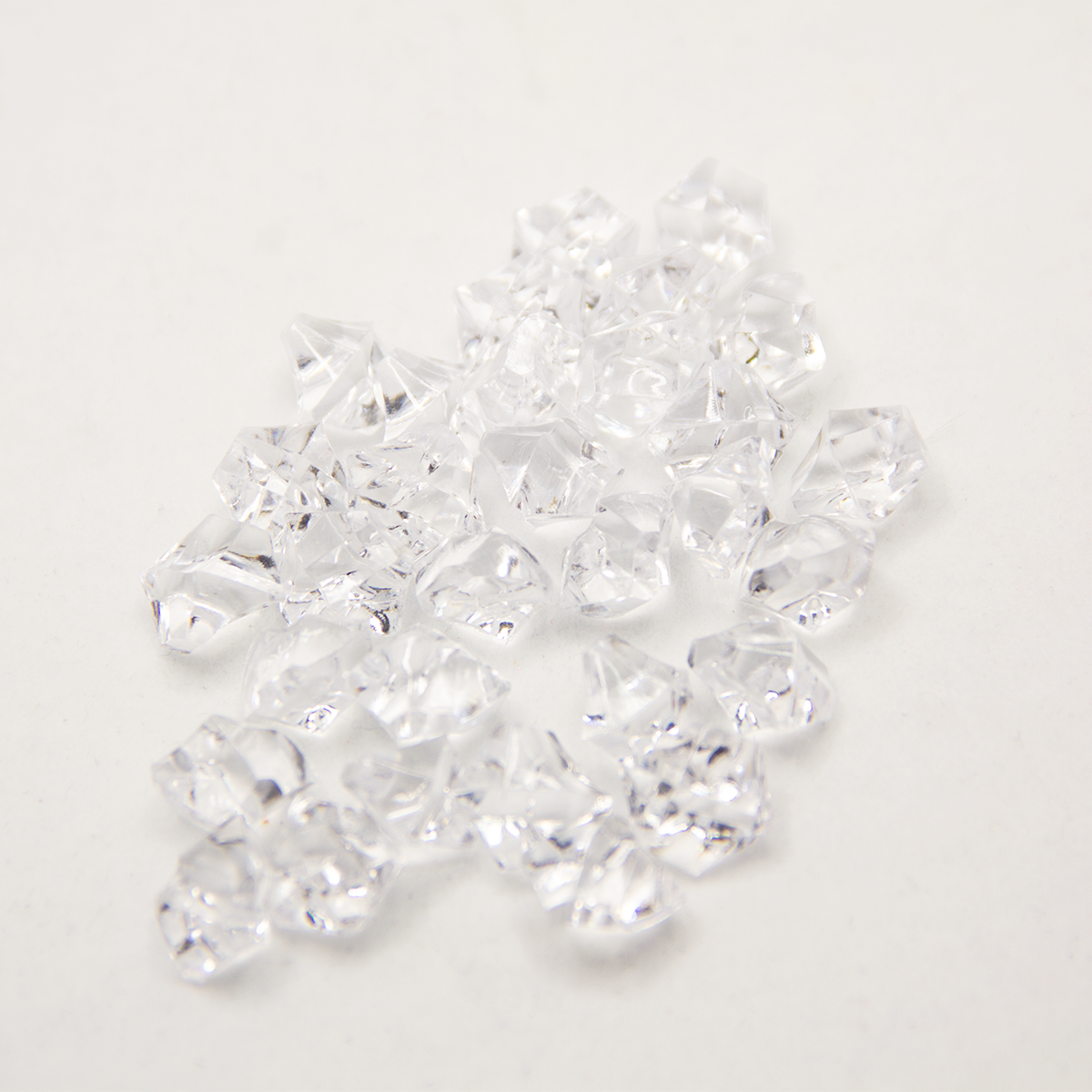 Acrylic Tumbler Shapes - Clear Crystals