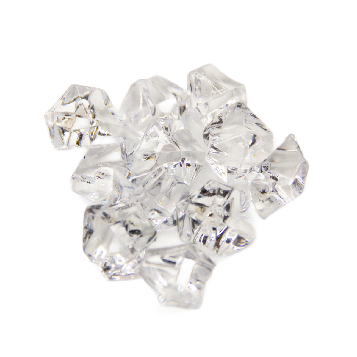 Acrylic Tumbler Shapes - Clear Crystals