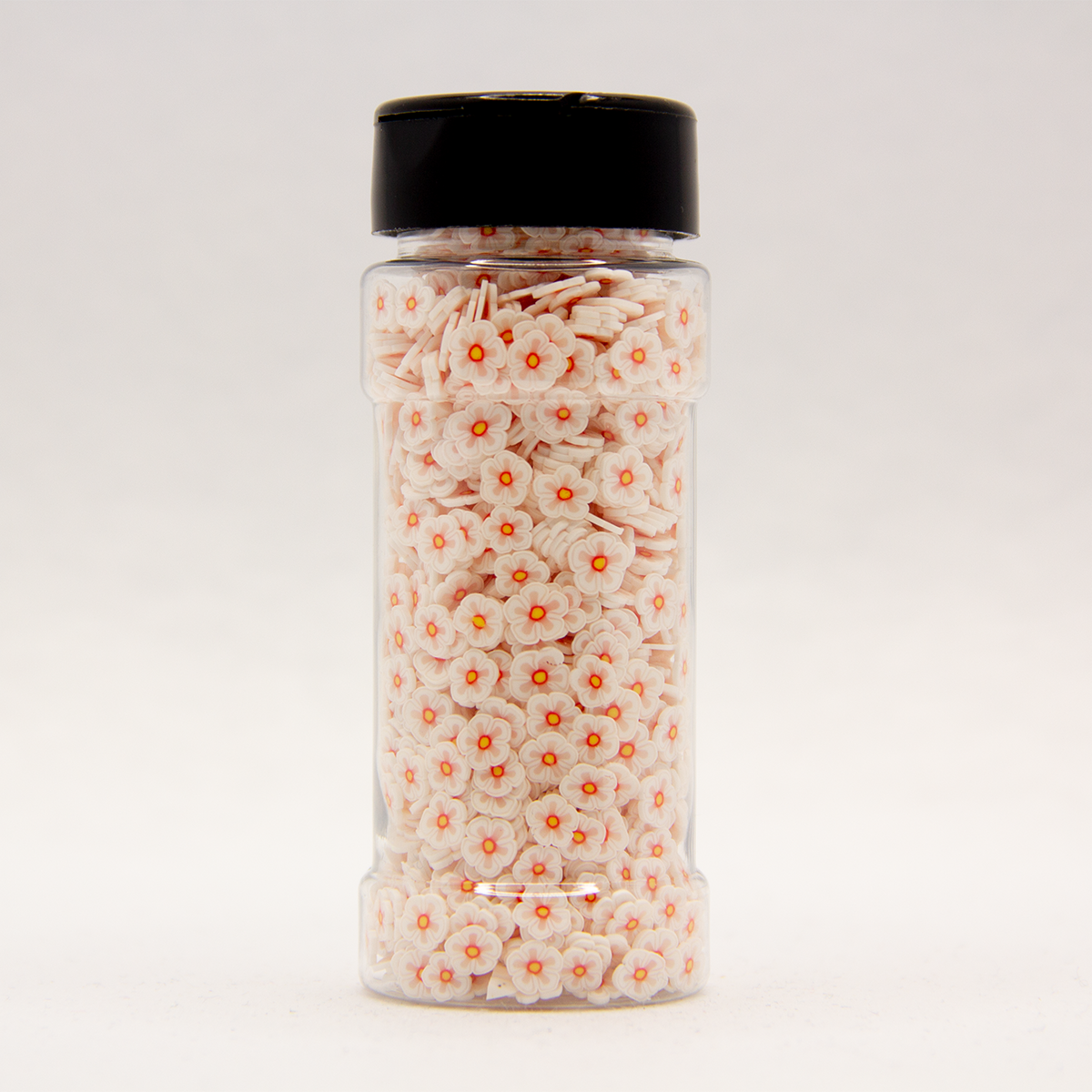 White Flower Clay Shapes