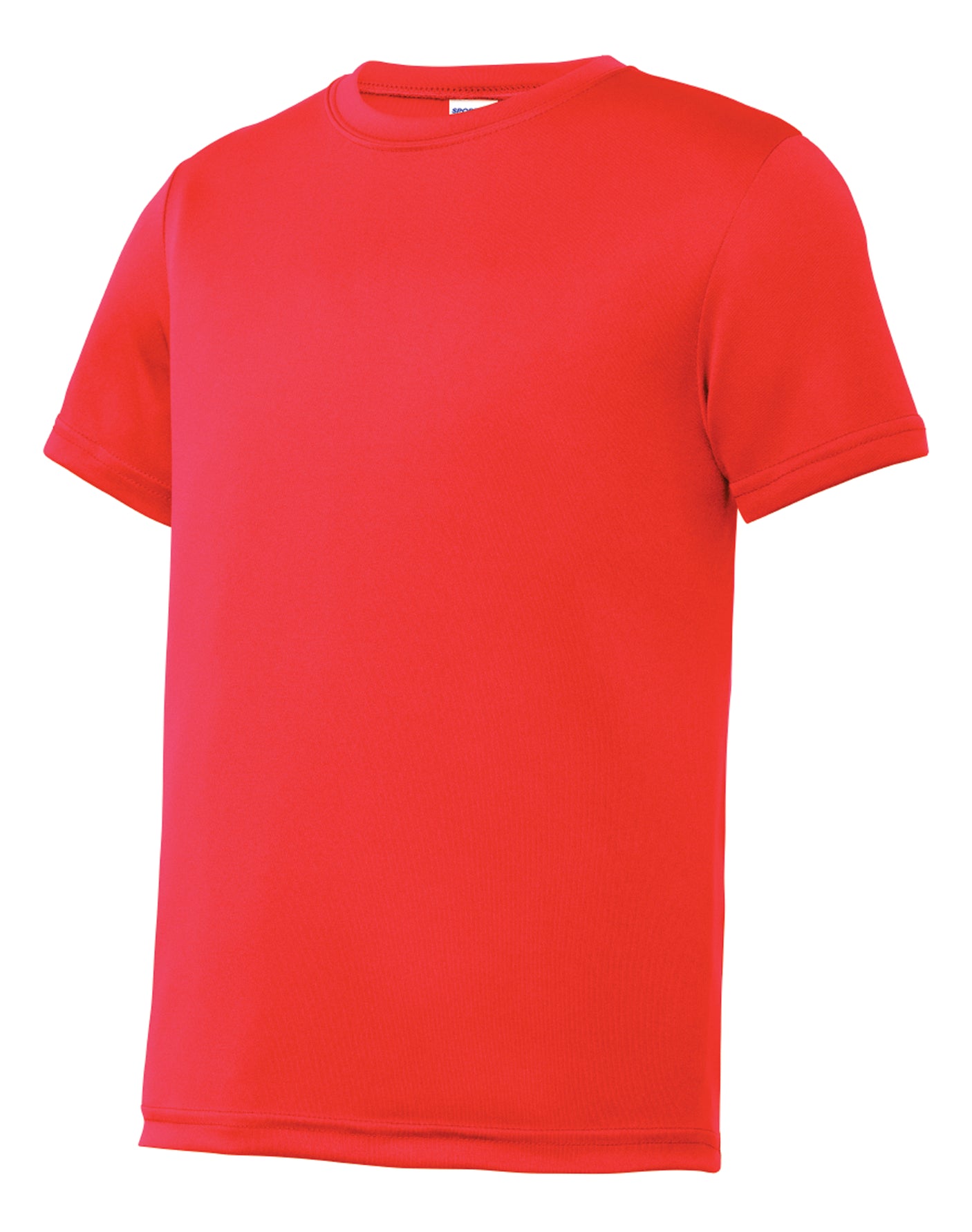 Sport-Tek® Youth Short Sleeve - Hot Coral