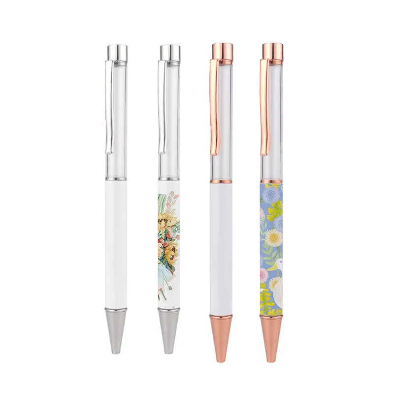 Snow Globe Sublimation Pen w/ Shrink Wrap