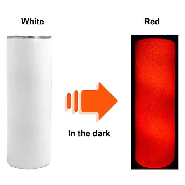 Glow in the Dark 20 oz Sublimation Tumbler