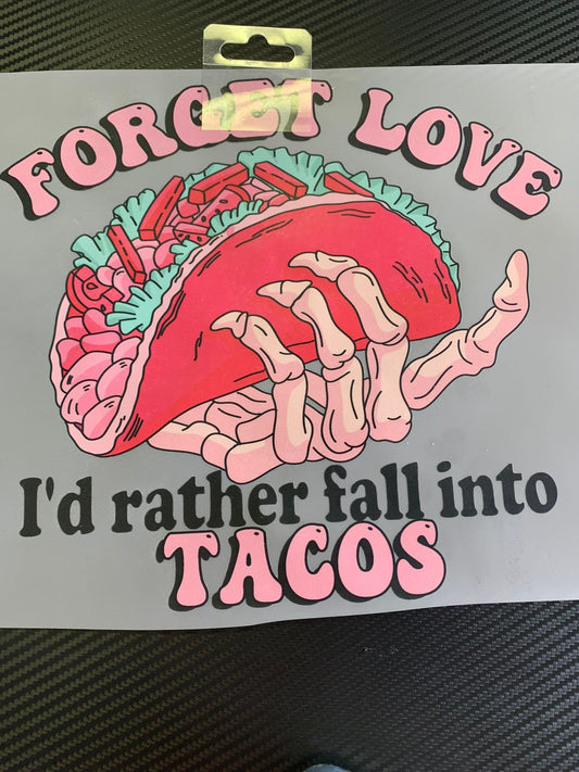 DTF Print - Forget Love
